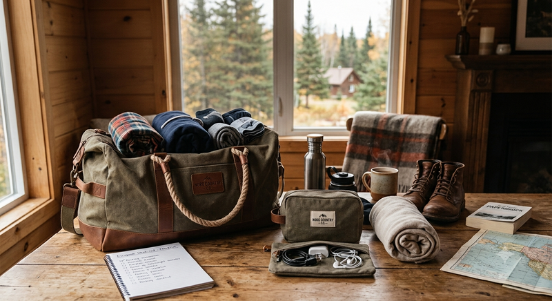 Bien préparer son sac weekender — escapade de fin de semaine