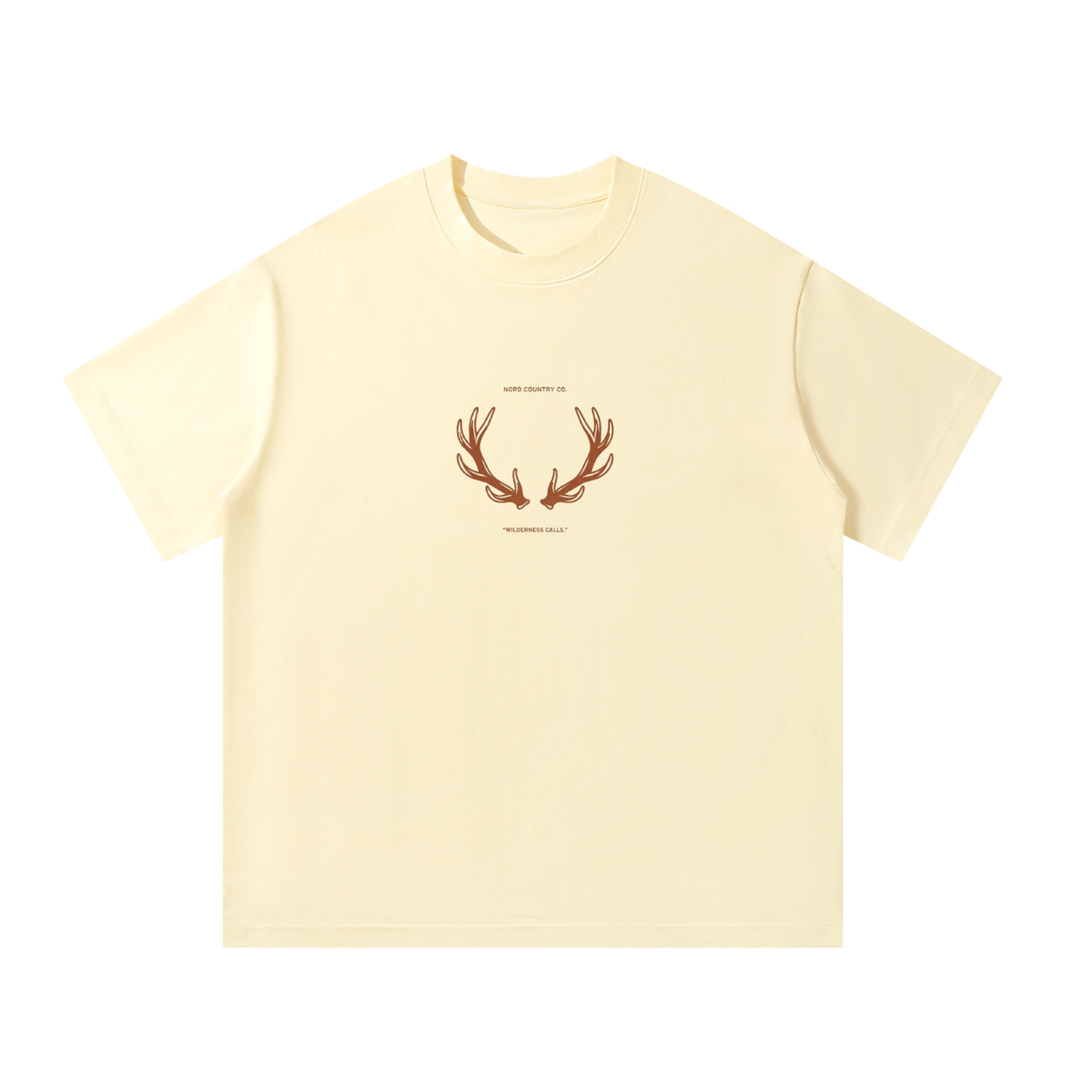 T-shirt Bois de Cerf — Oversize Wilderness Calls