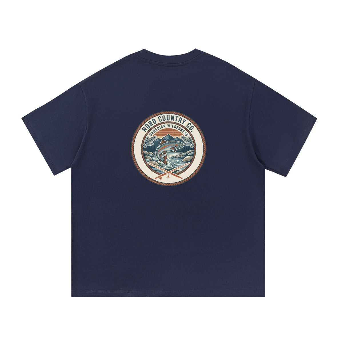 Essential Cotton T-Shirt - Fishing