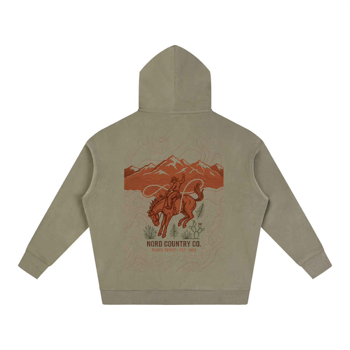 Oversized Hoodie — Nord Country Co. Logo