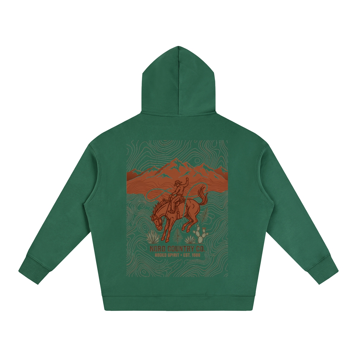 Oversized Hoodie — Nord Country Co. Logo