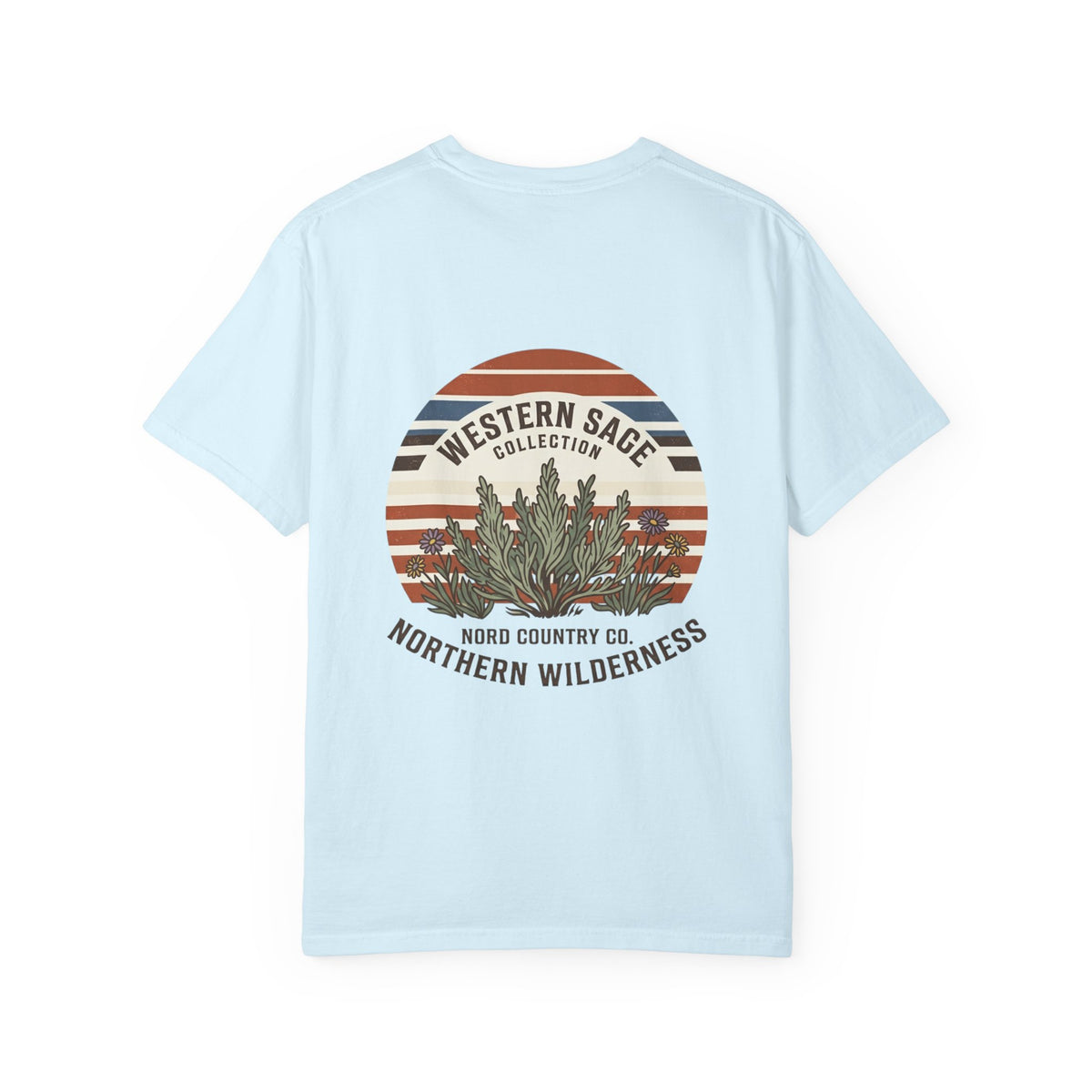 Western Sage T-Shirt — Northern Wilderness Graphic Tee