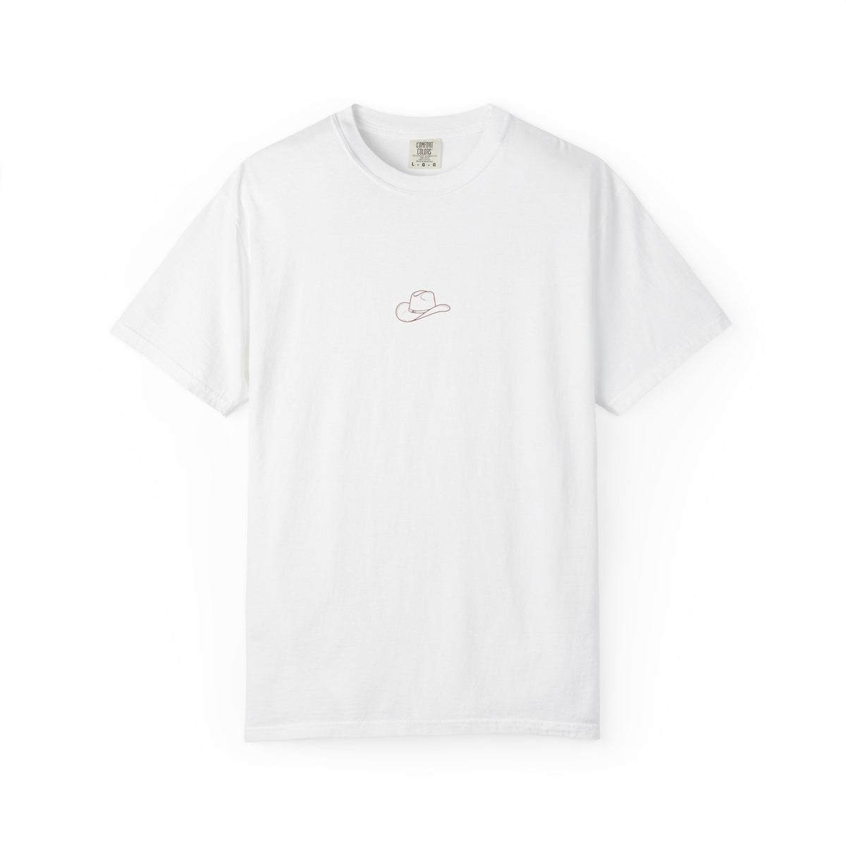 T-shirt Chapeau de Cowboy — Design Minimaliste Nord Country Co.