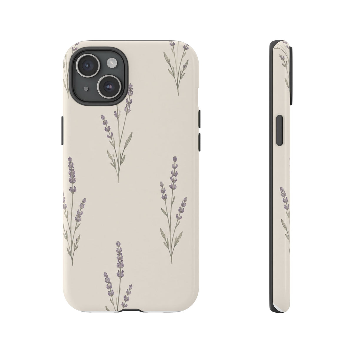 Floral Lavender Tough Phone Case