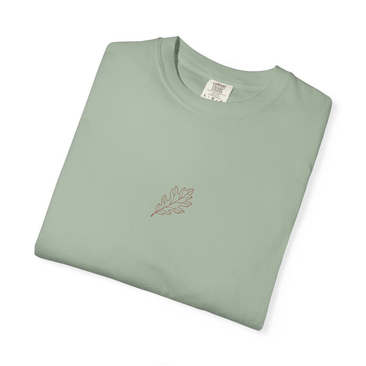 T-shirt Feuille — Design Minimaliste Dos NORD
