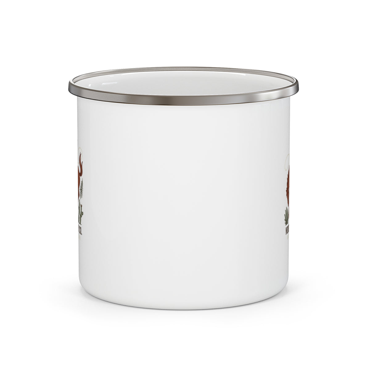 Tasse en Émail — Cowboy Rodeo Camping Nord Country Co.