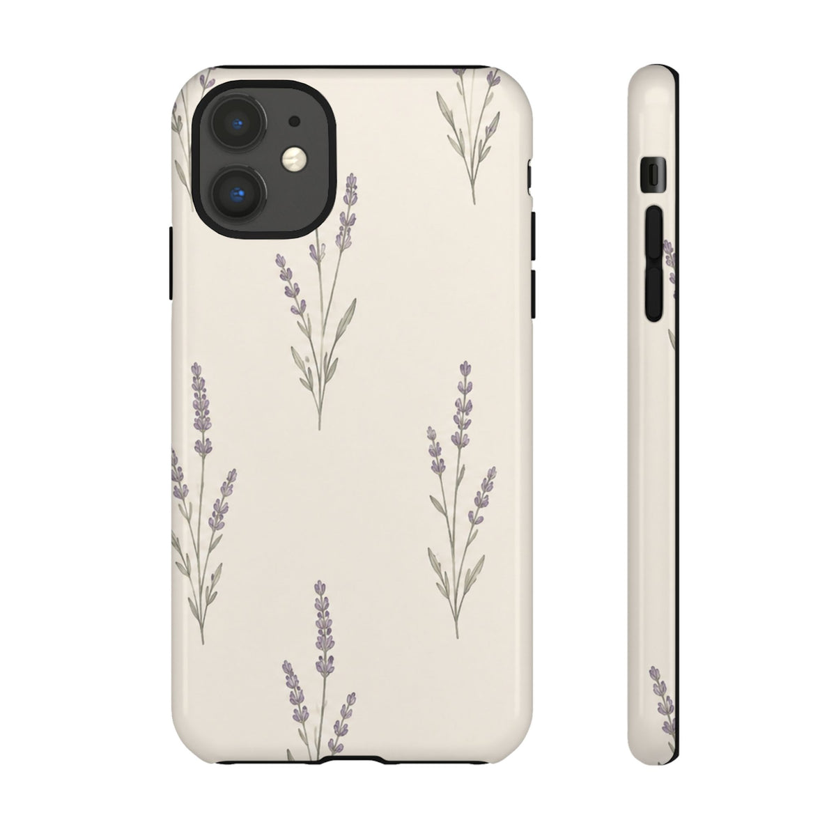 Floral Lavender Tough Phone Case