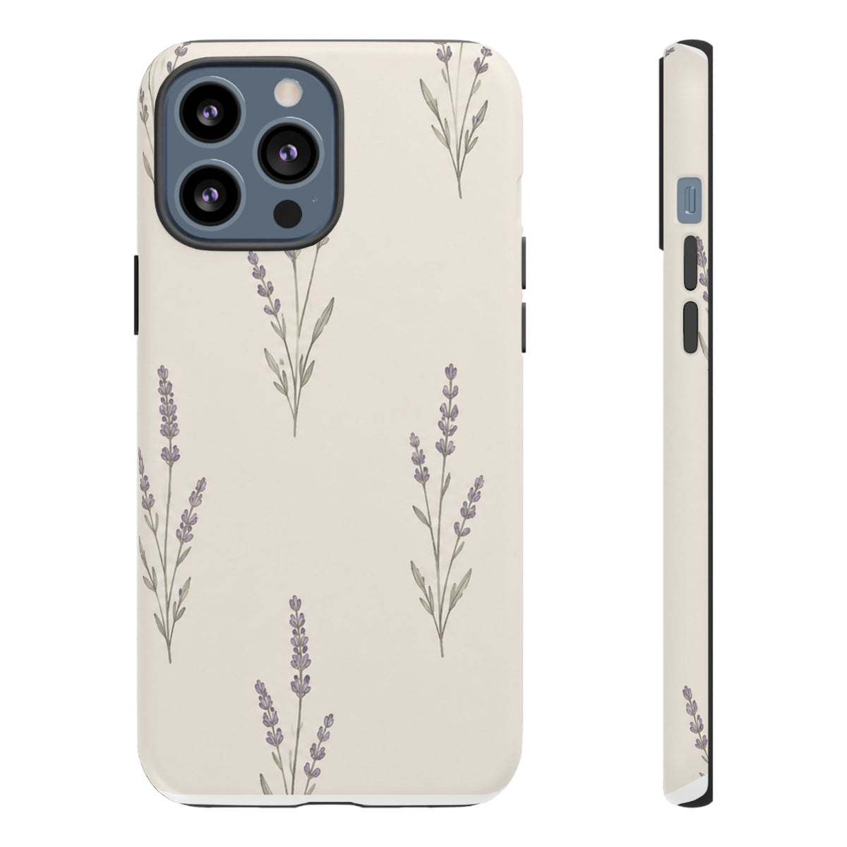 Floral Lavender Tough Phone Case