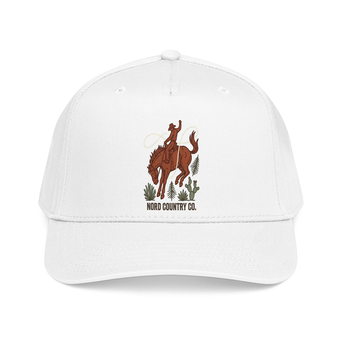 Casquette Rodeo Cowboy — Nord Country Co. Baseball Mi-Profil