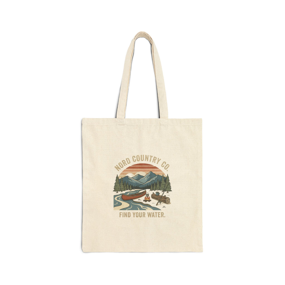 Tote Bag Toile Vintage — Find Your Water