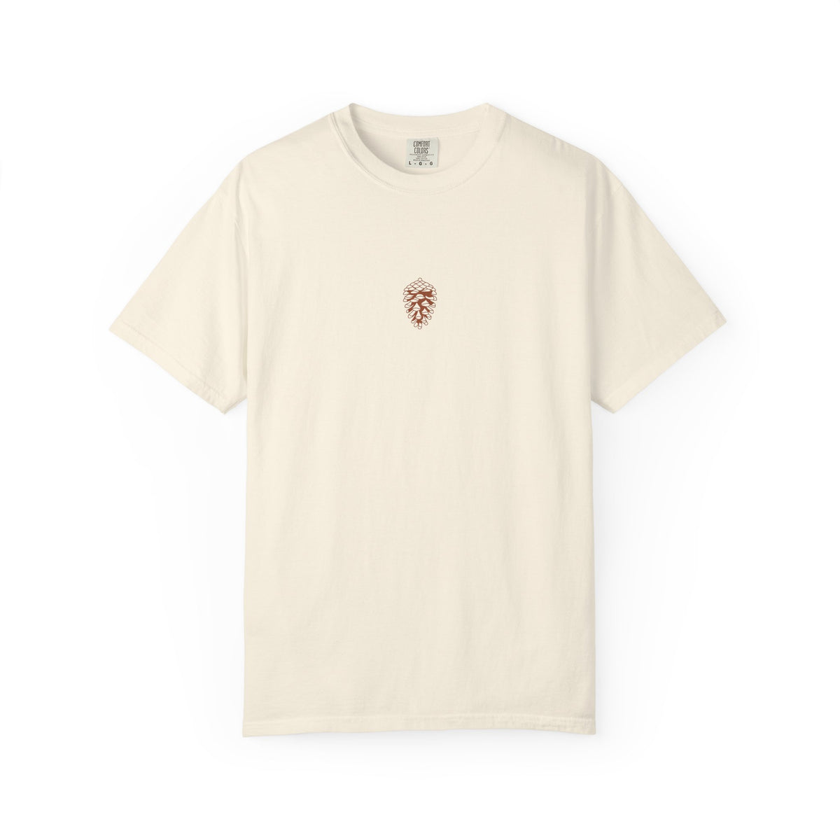T-shirt Pomme de Pin — Design Minimaliste