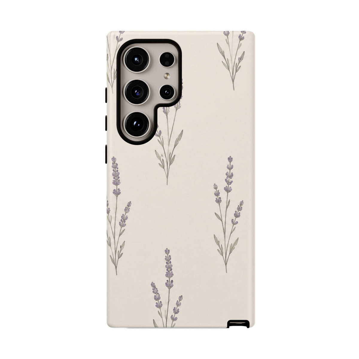 Floral Lavender Tough Phone Case