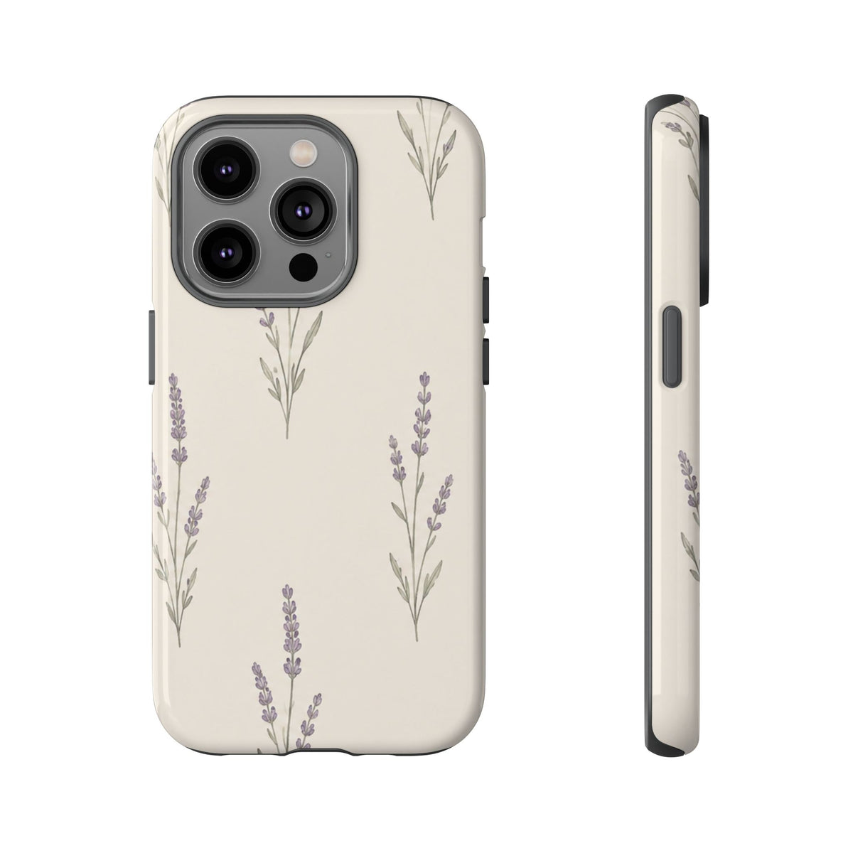 Floral Lavender Tough Phone Case