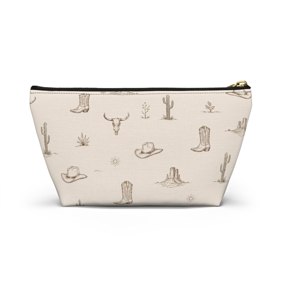 Pochette Accessoires — Désert Western Chapeau et Bottes