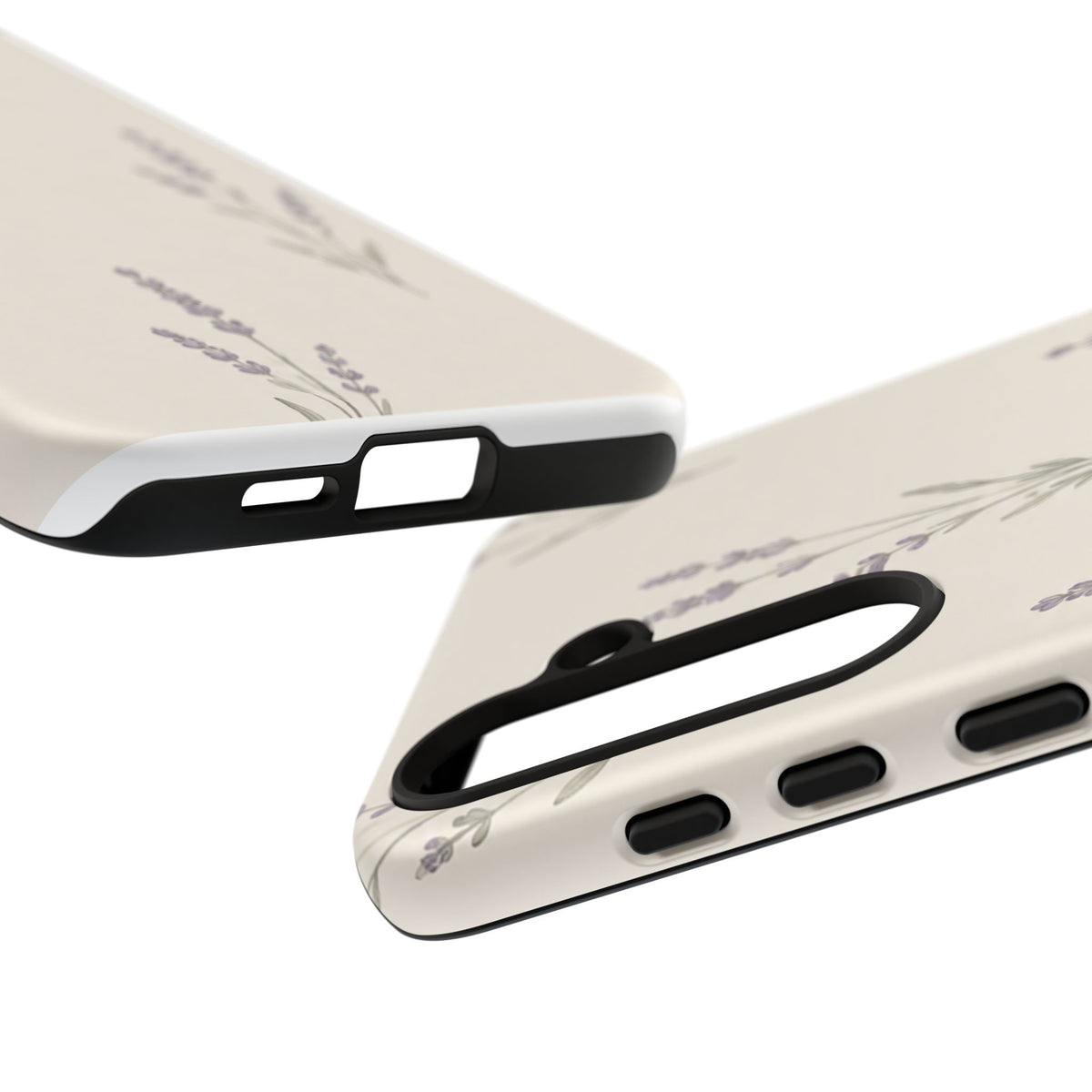 Floral Lavender Tough Phone Case