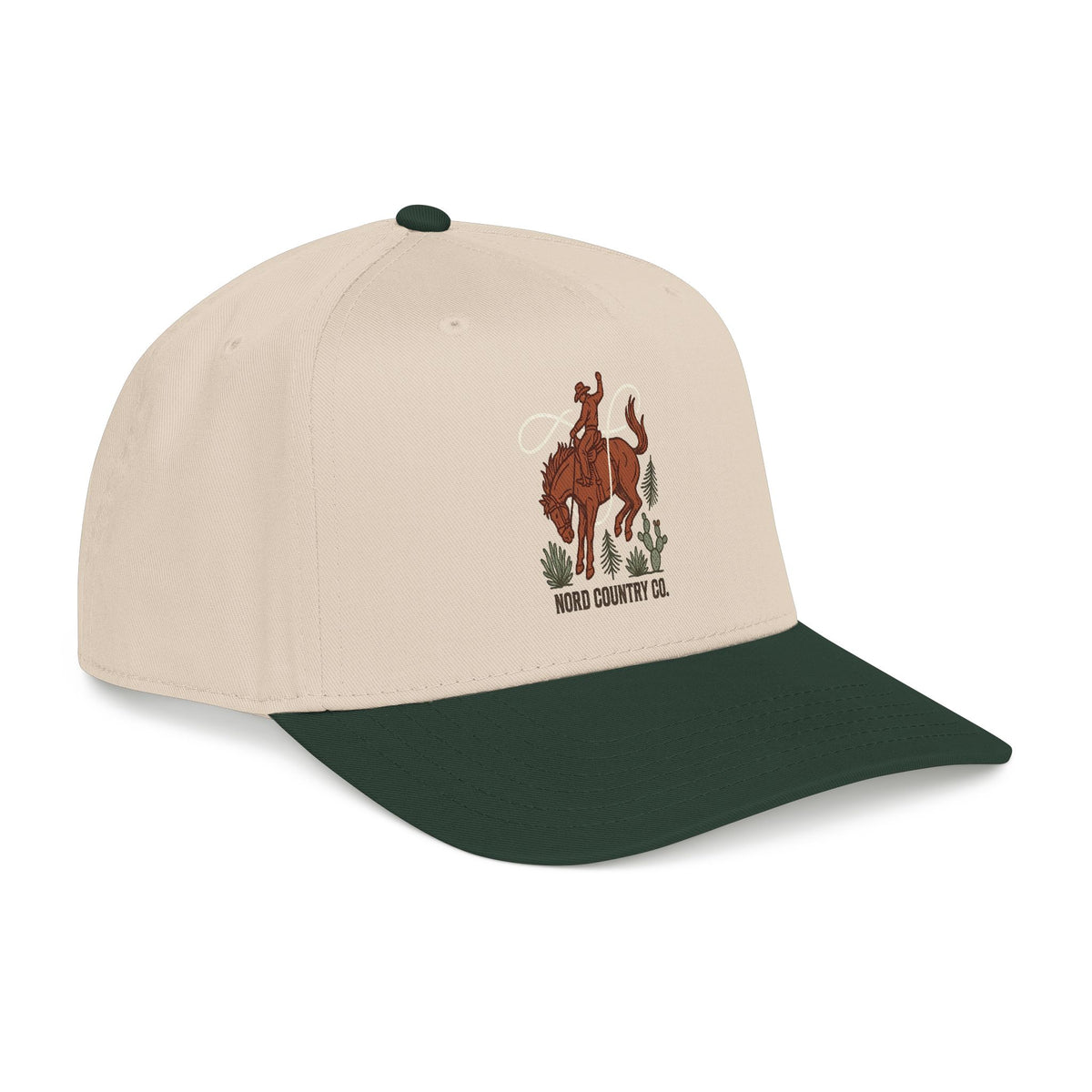 Casquette Rodeo Cowboy — Nord Country Co. Baseball Mi-Profil