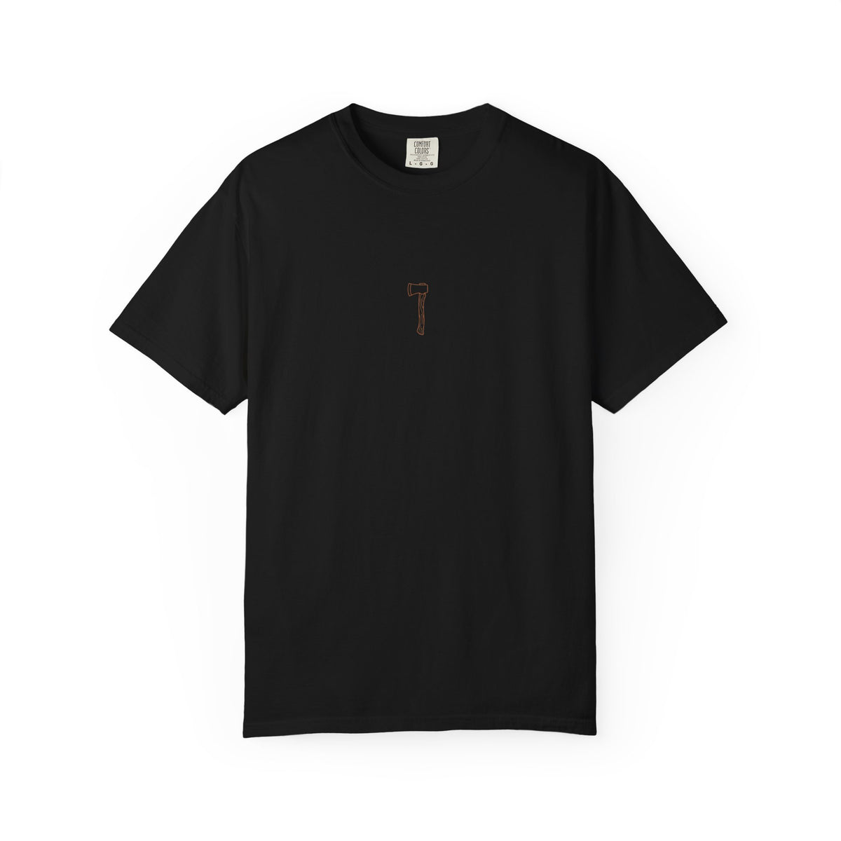 T-shirt Hache Vintage — Design Minimaliste