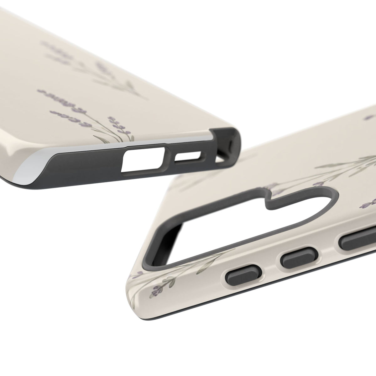 Floral Lavender Tough Phone Case
