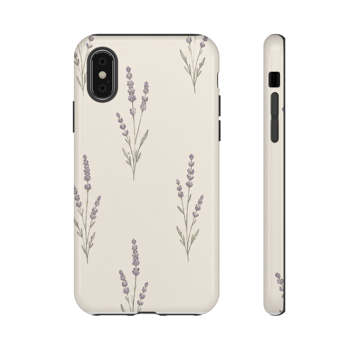 Floral Lavender Tough Phone Case
