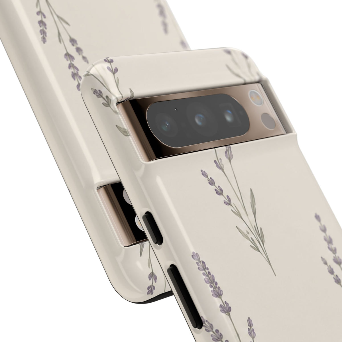 Floral Lavender Tough Phone Case