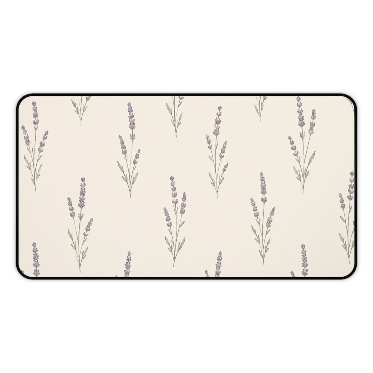 Tapis de Bureau Brin de Lavande — Tapis Floral pour Bureau à Domicile — Nord Country Co.
