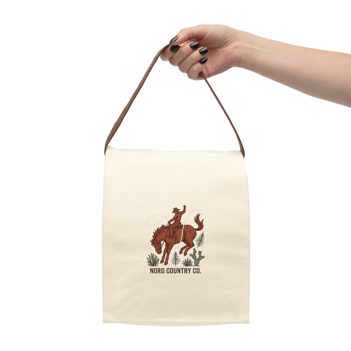 Sac-Repas en Toile — Cheval Rodeo Western
