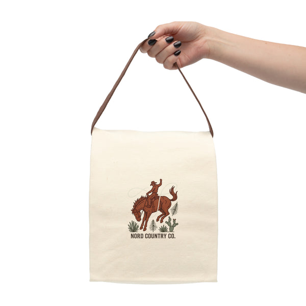 Sac-Repas en Toile — Cheval Rodeo Western