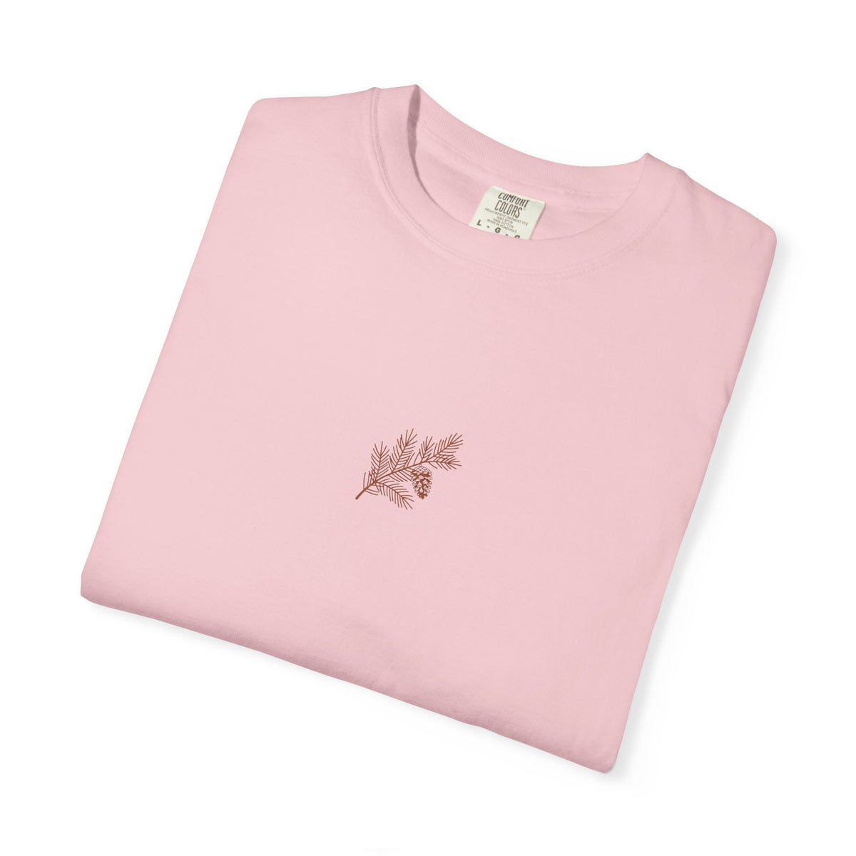 T-shirt Branche de Pin — Design Minimaliste