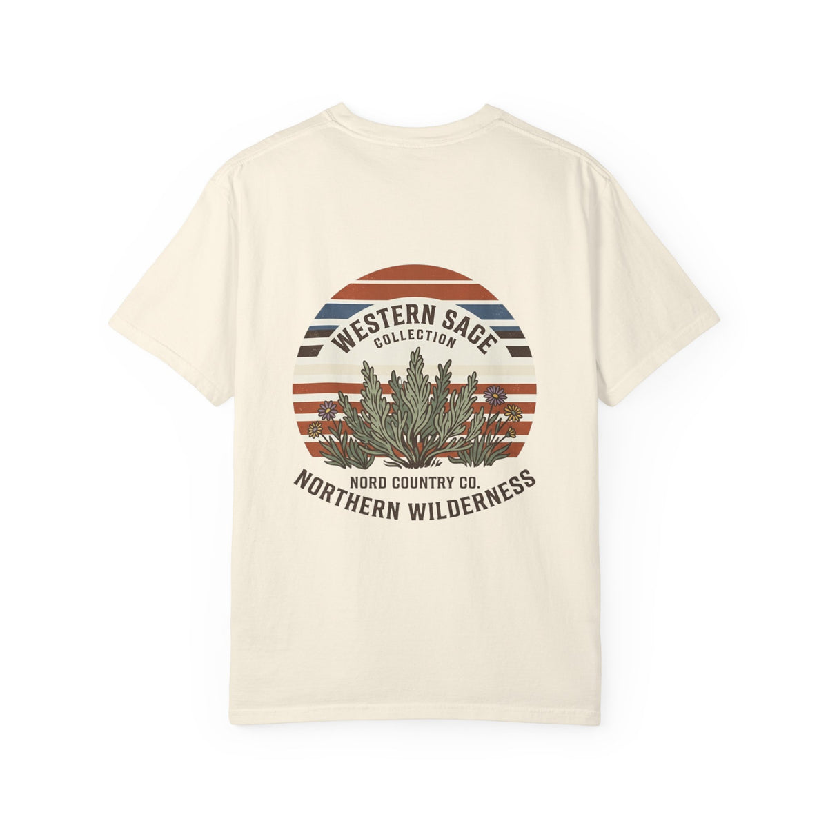 Western Sage T-Shirt — Northern Wilderness Graphic Tee