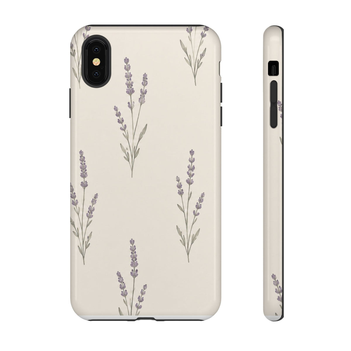 Floral Lavender Tough Phone Case