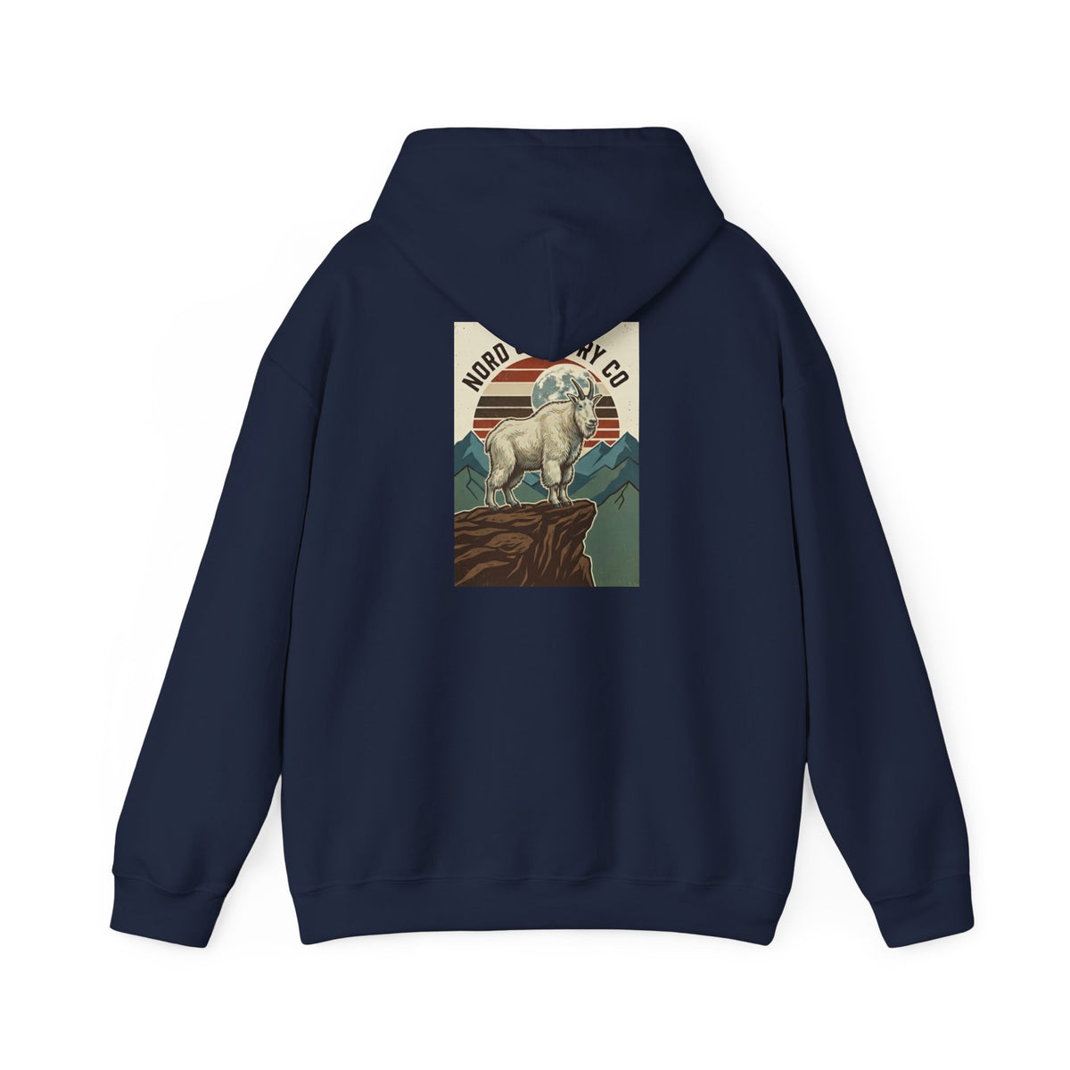 Coton Ouaté Chèvre de Montagne — Coucher de Soleil Rétro