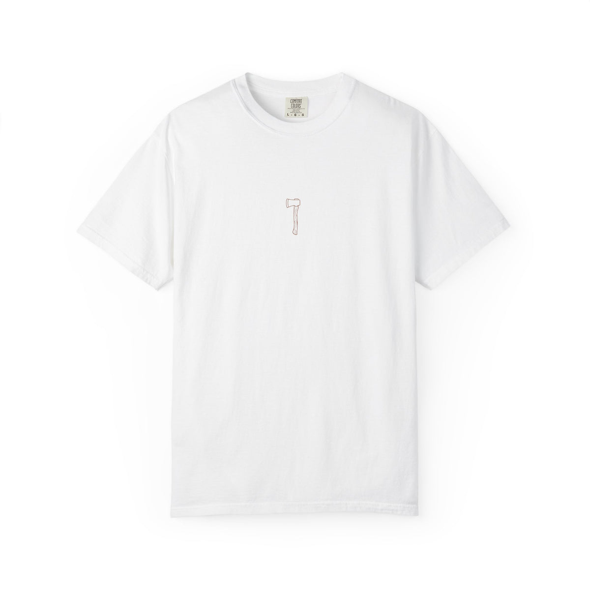 T-shirt Hache Vintage — Design Minimaliste