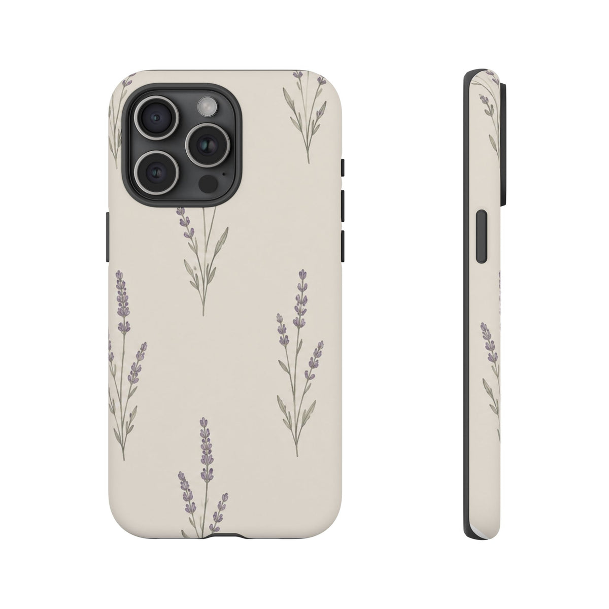 Floral Lavender Tough Phone Case