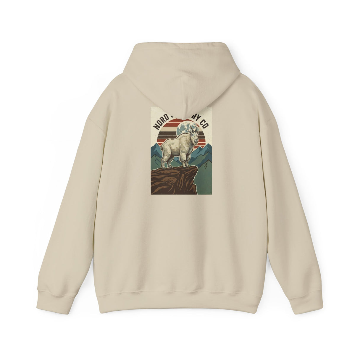 Coton Ouaté Chèvre de Montagne — Coucher de Soleil Rétro