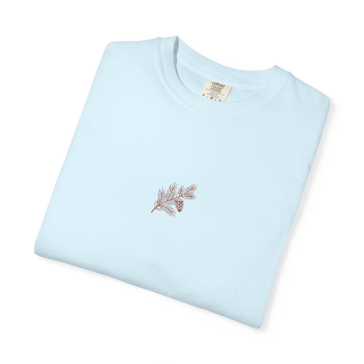 T-shirt Branche de Pin — Design Minimaliste