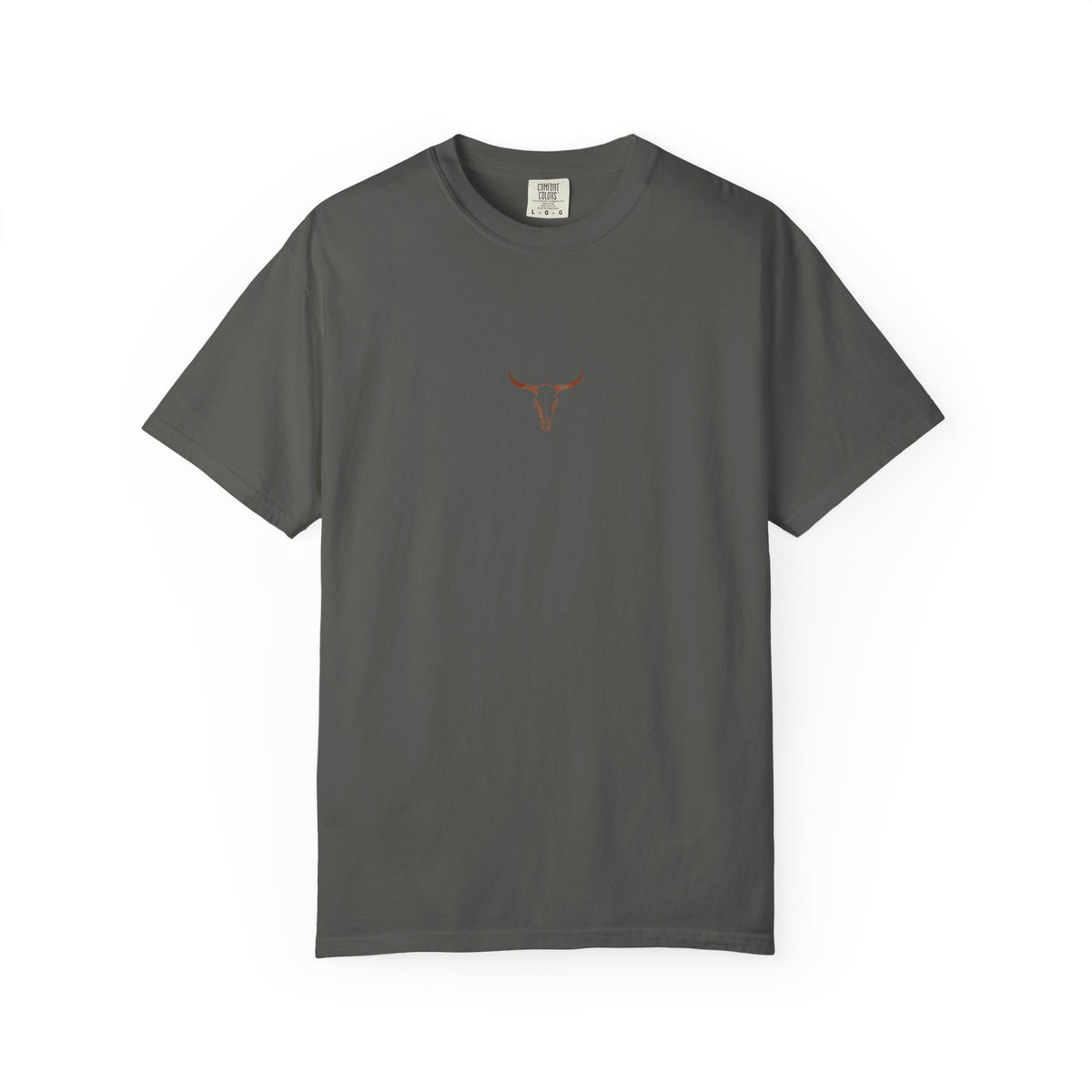 T-shirt Crâne de Longhorn — Design Minimaliste