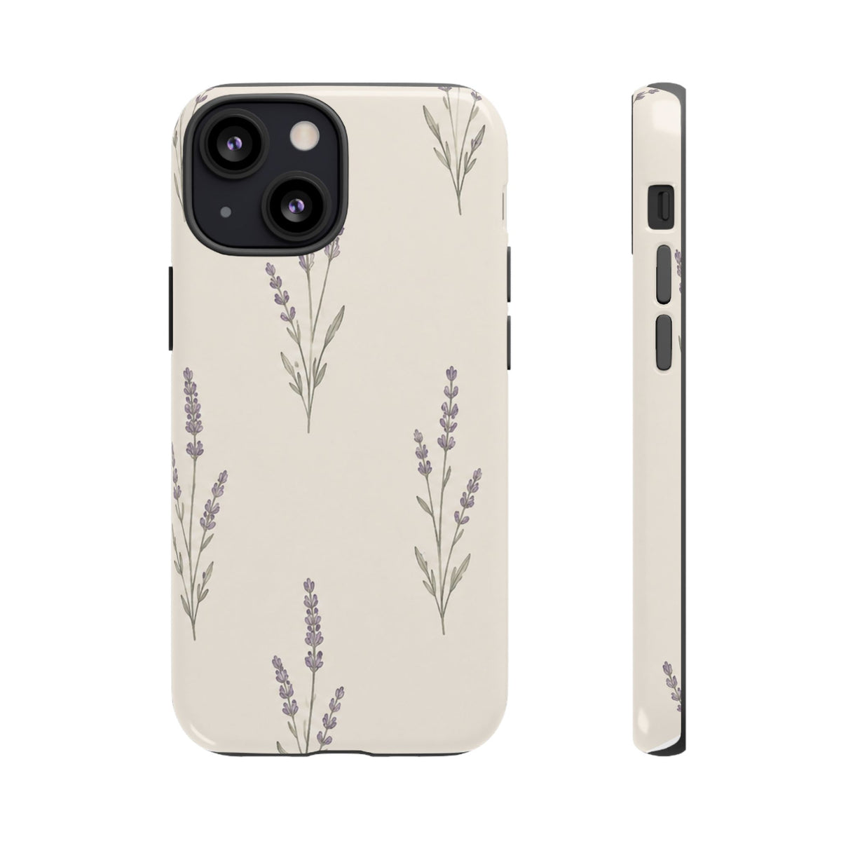 Floral Lavender Tough Phone Case