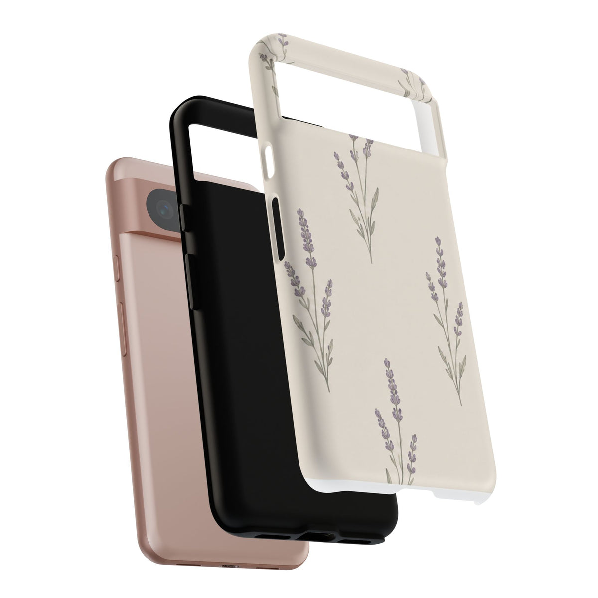 Floral Lavender Tough Phone Case