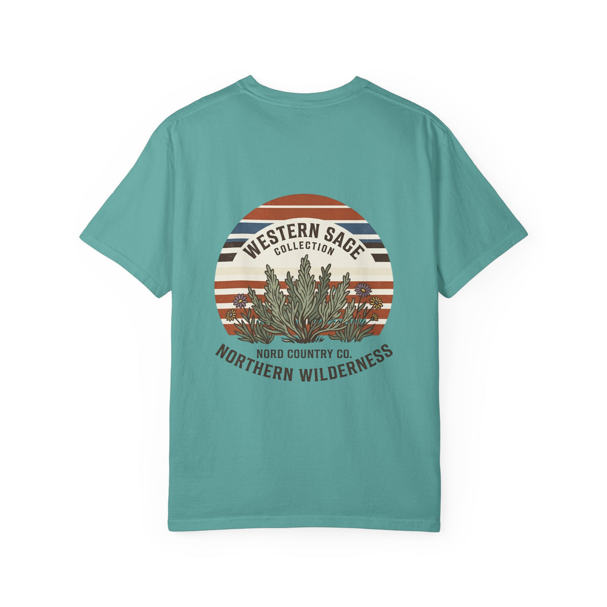 Western Sage T-Shirt — Northern Wilderness Graphic Tee
