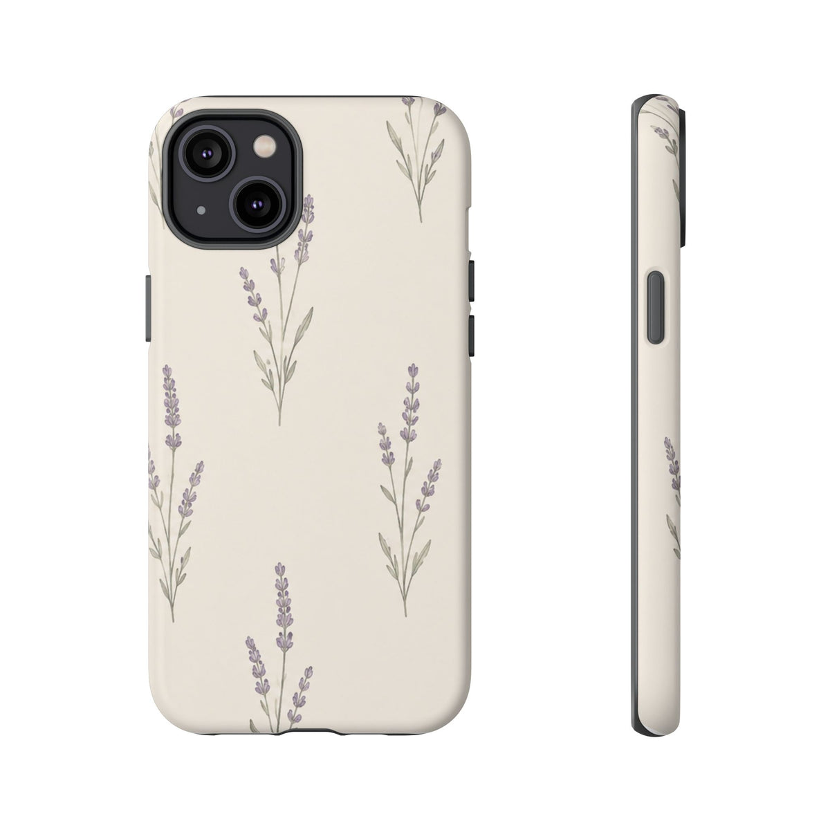 Floral Lavender Tough Phone Case