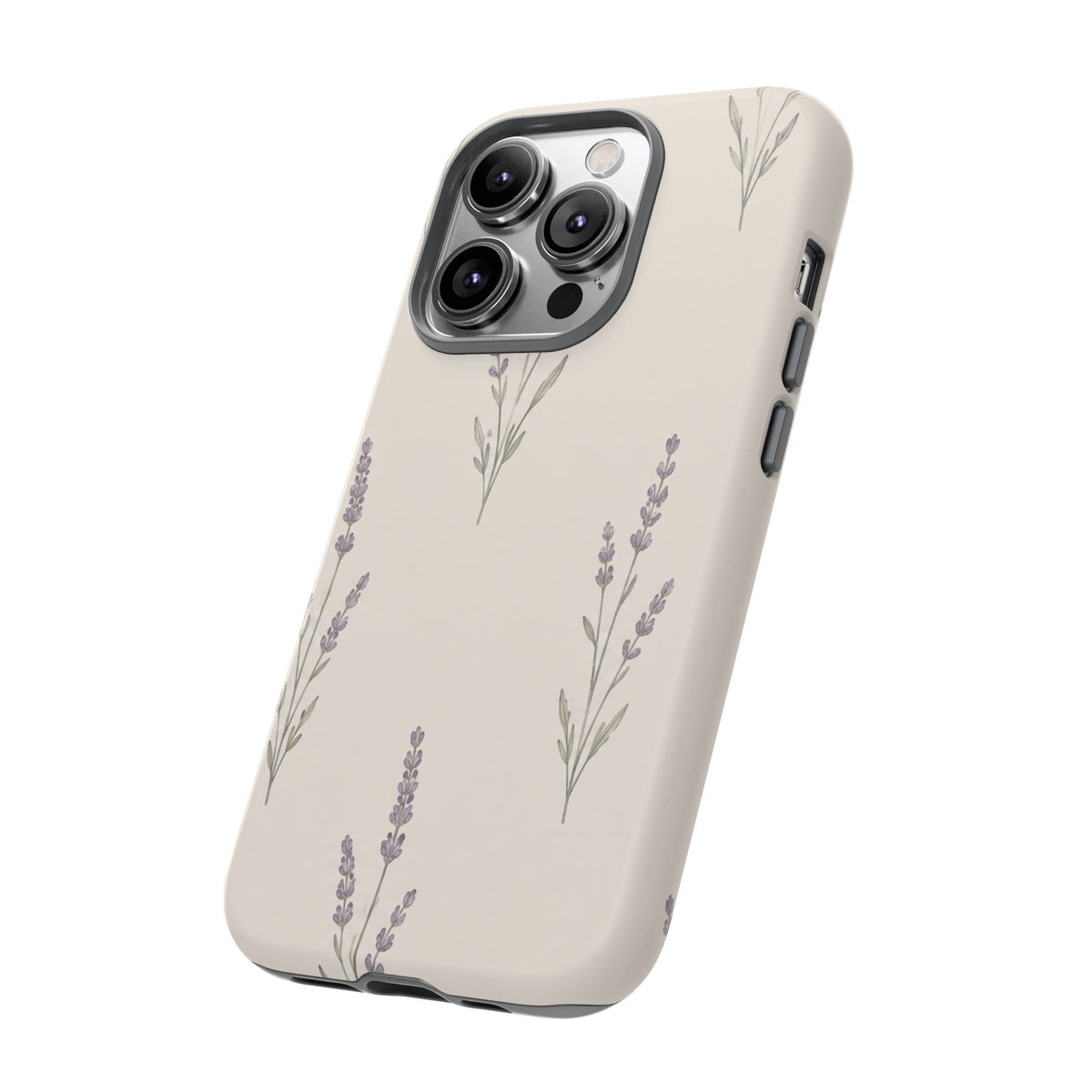 Floral Lavender Tough Phone Case