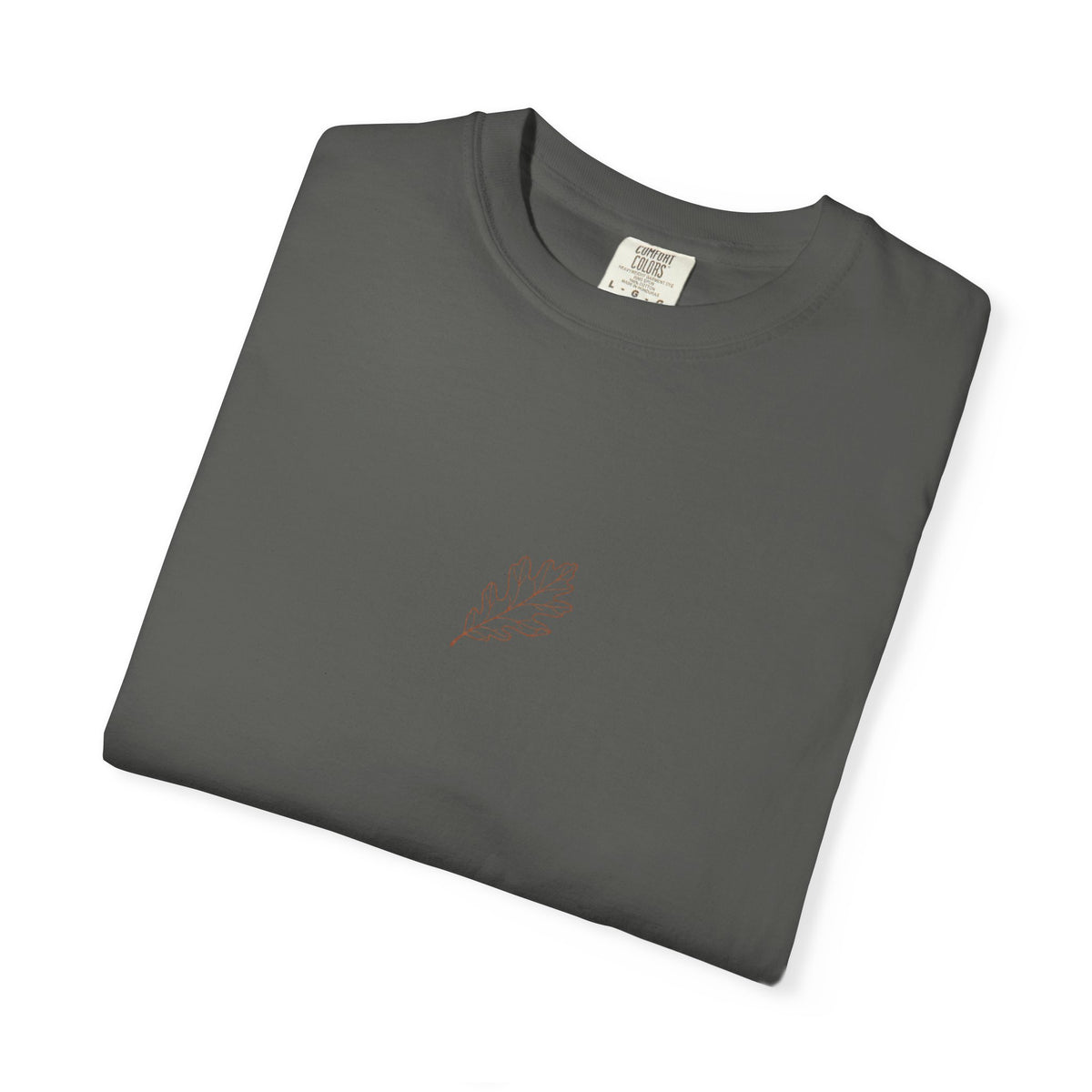 T-shirt Feuille — Design Minimaliste Dos NORD