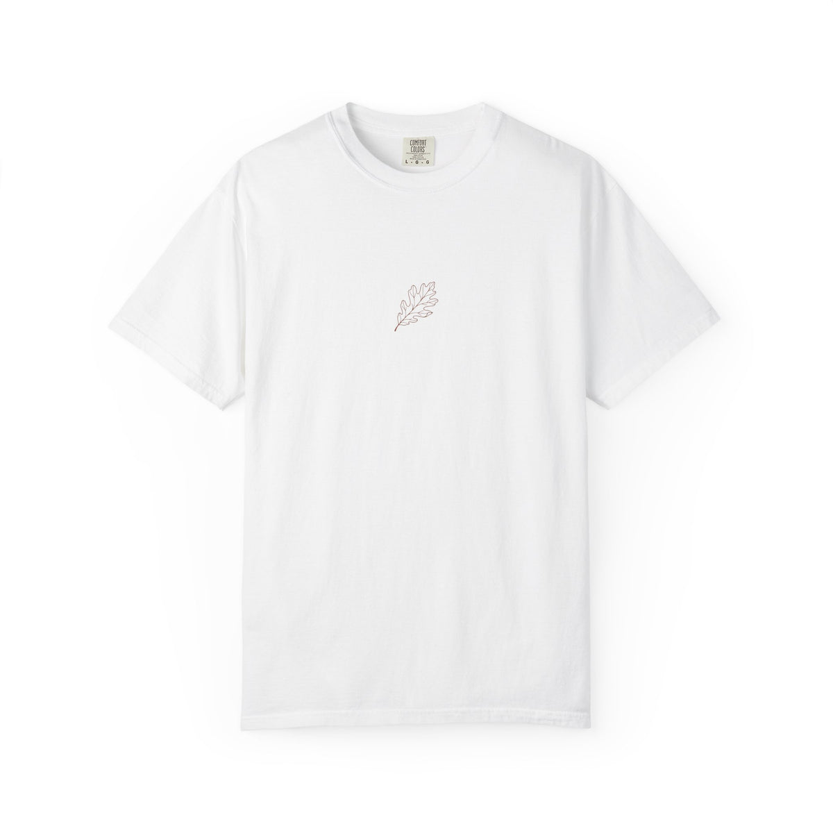 T-shirt Feuille — Design Minimaliste Dos NORD