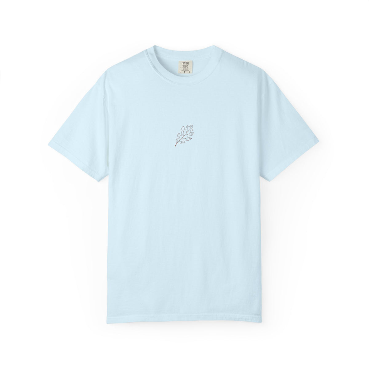 T-shirt Feuille — Design Minimaliste Dos NORD