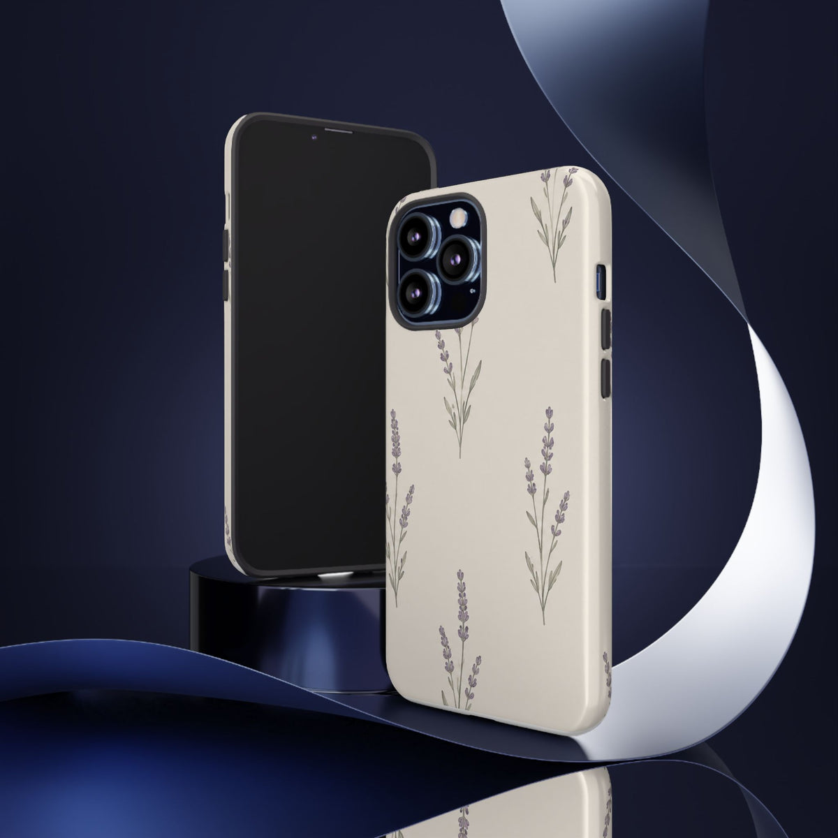 Floral Lavender Tough Phone Case