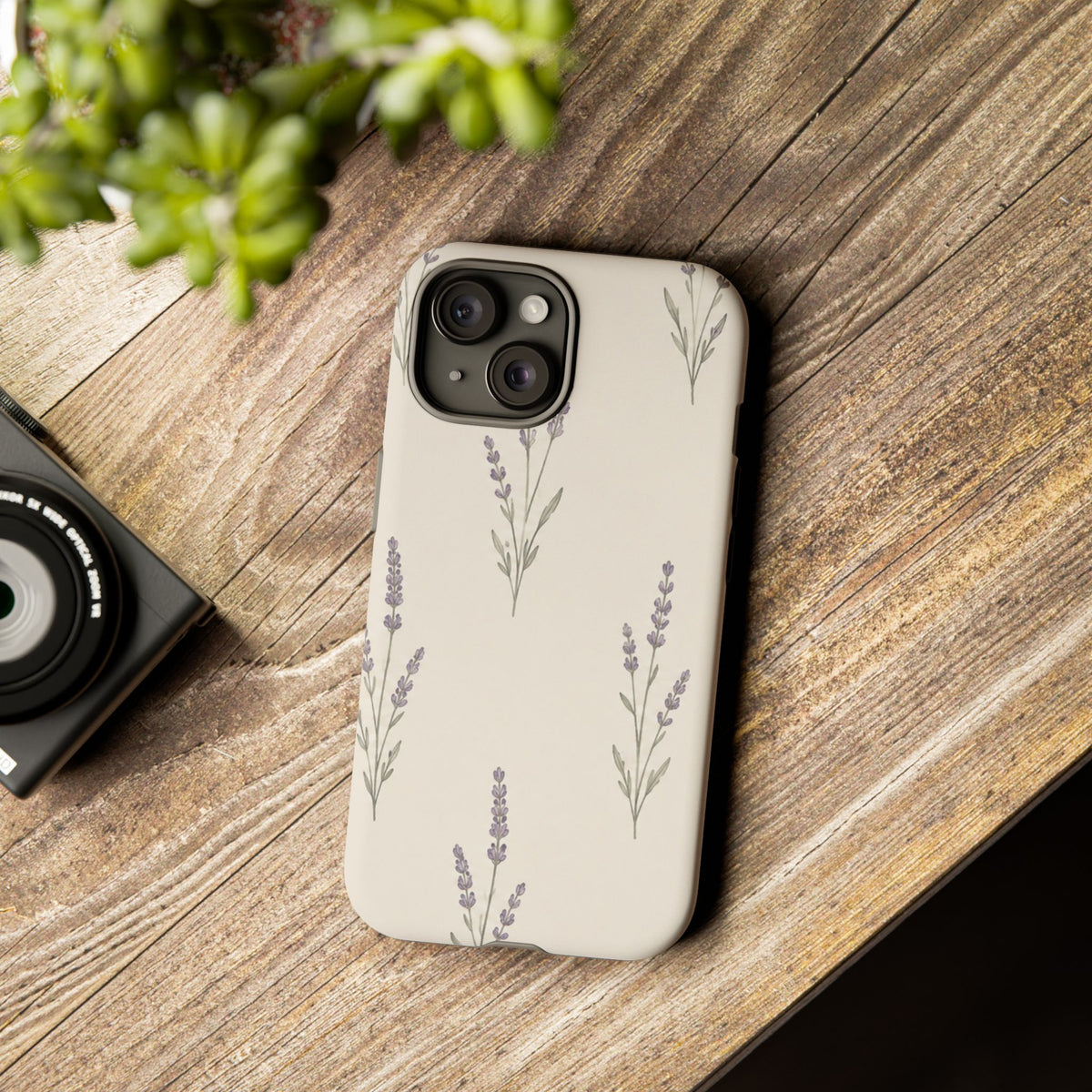 Floral Lavender Tough Phone Case