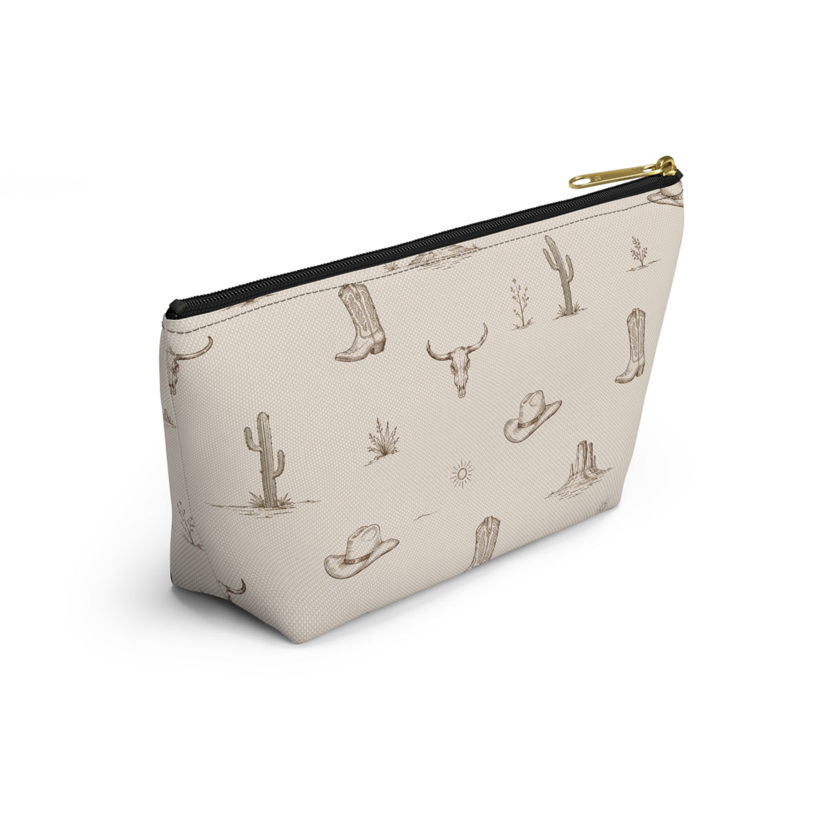 Pochette Accessoires — Désert Western Chapeau et Bottes