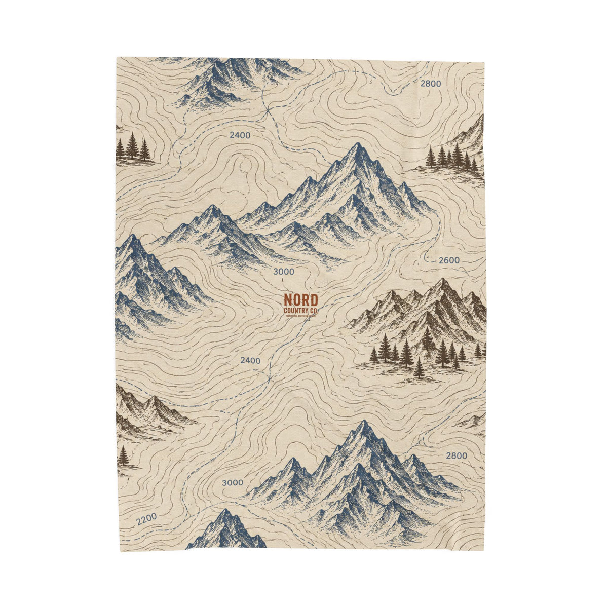Jeté en Velours Plush — Nord Country Co.