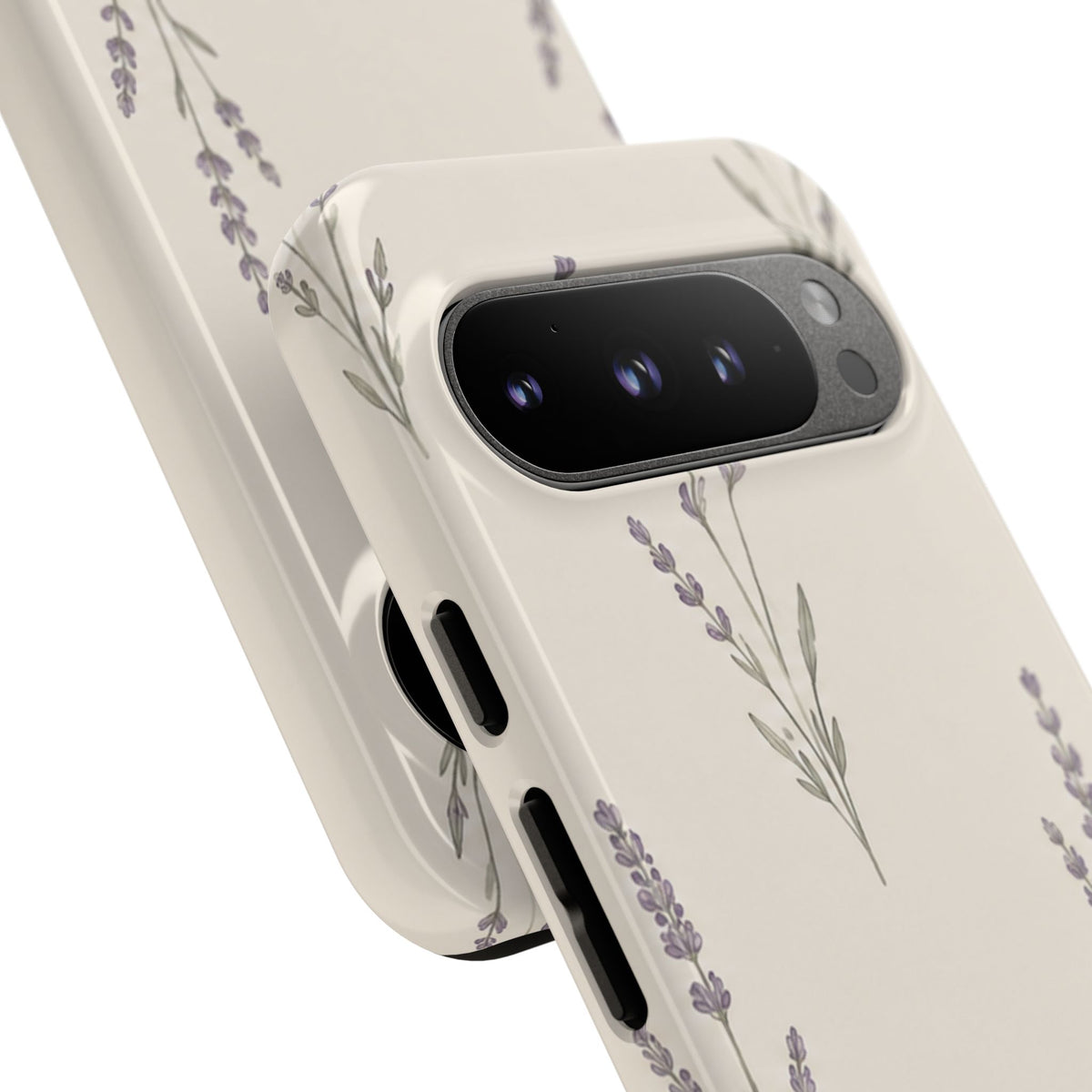 Floral Lavender Tough Phone Case