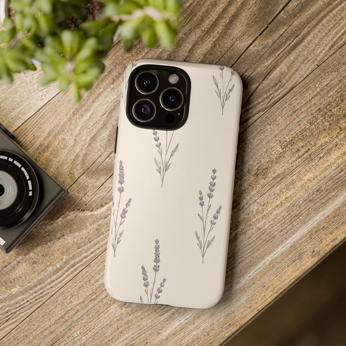 Floral Lavender Tough Phone Case